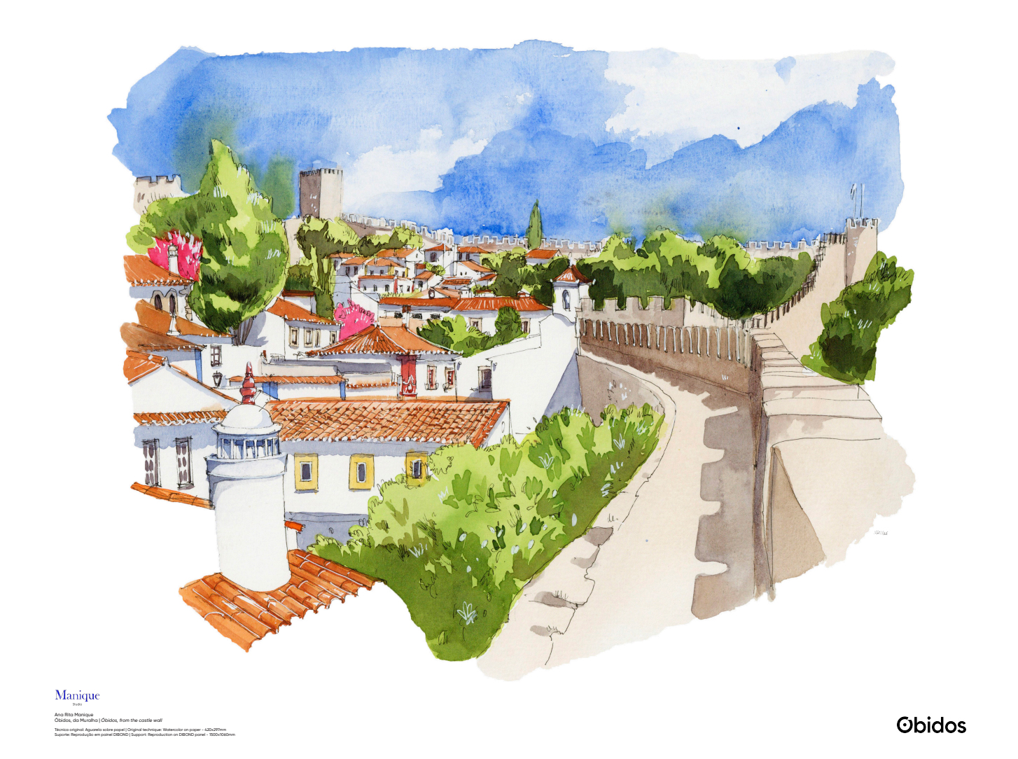 Óbidos, convite à viagem — Ana Rita Manique